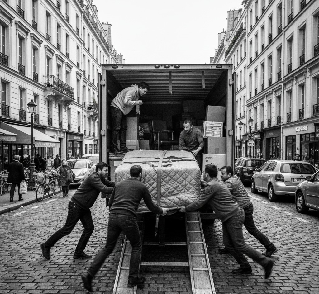 Déménagement piano Paris Brest – transport longue distance
